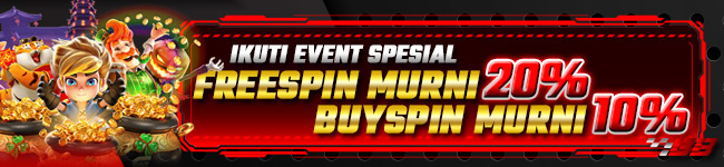 BONUS FREESPIN MURNI 20% & BUY FREESPIN 10% 